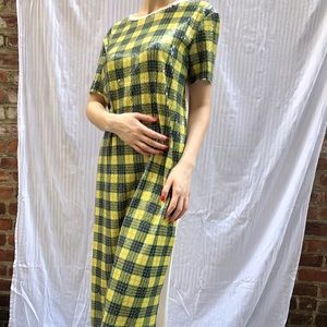 Super duper cool & stylish sparkly plaid dress 🦋